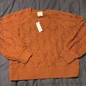 Francesca’s Burnt Orange Sweater